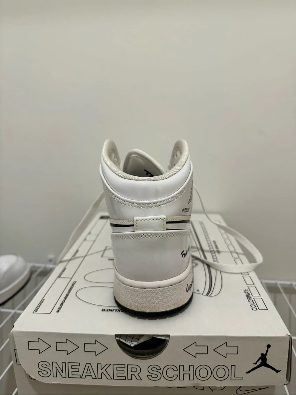 Jordan 1 Mid Schematic - Picture 3 of 8